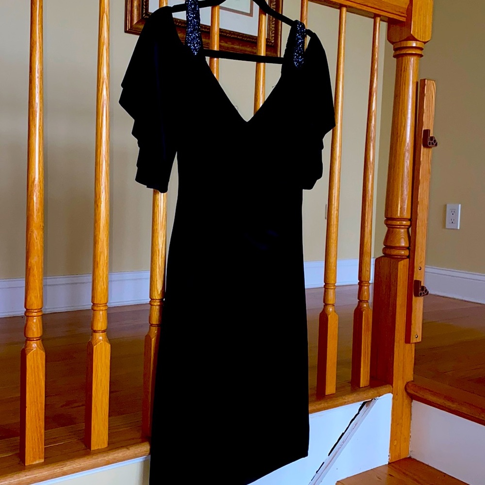 Navy Blue Ralph Lauren cocktail Dress